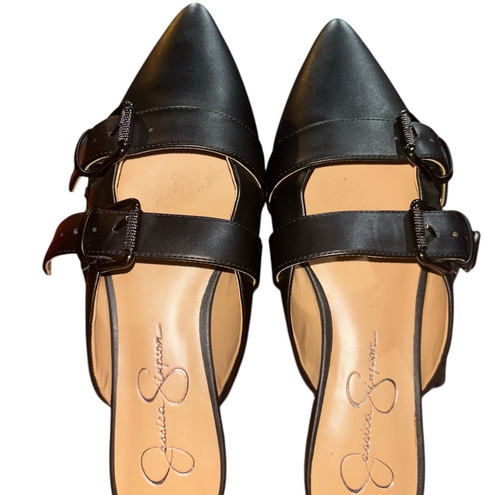 Jessica Simpson Black Buckle Women's Shoes